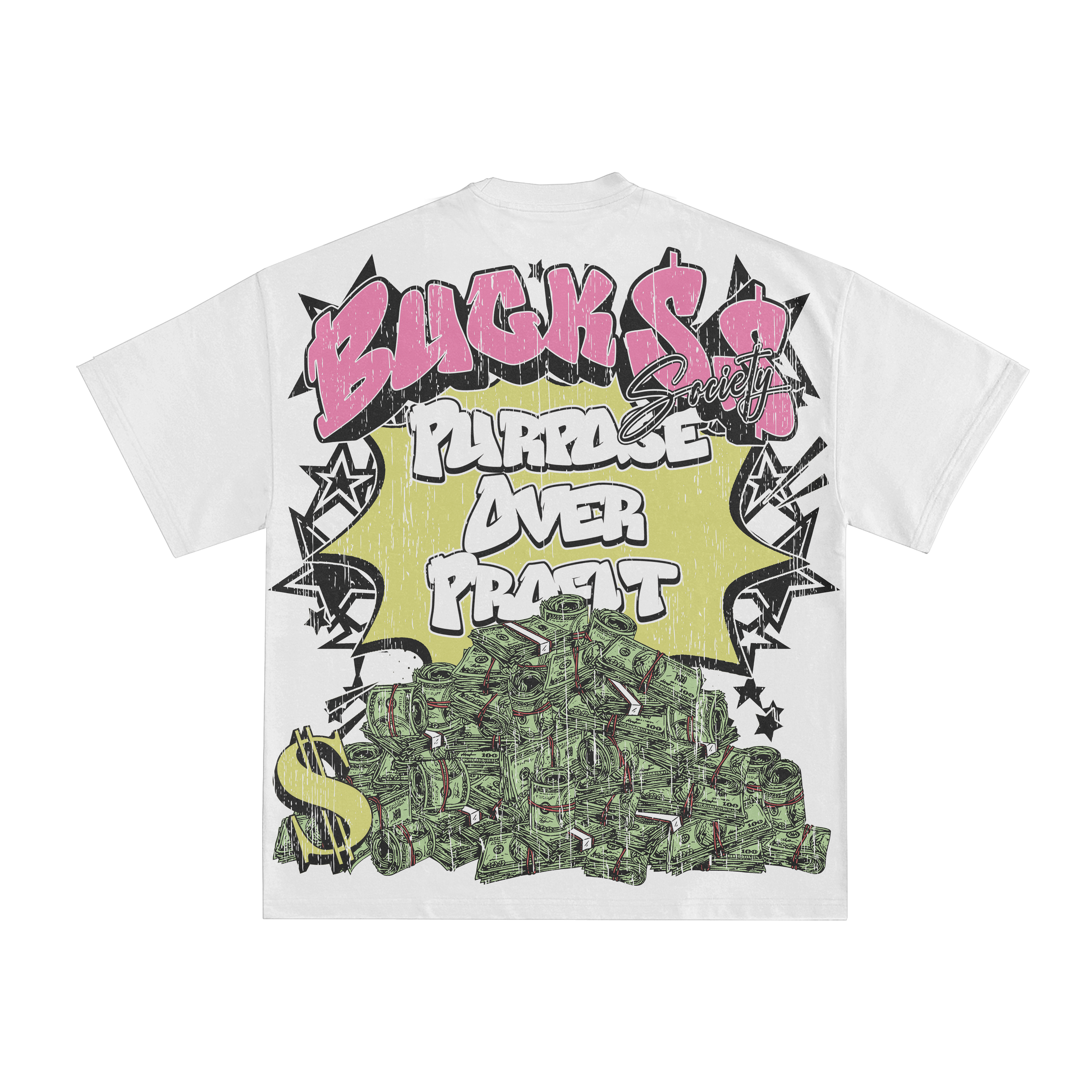 "PURPOSE OVER PROFIT" TEE