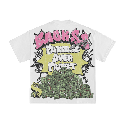 "PURPOSE OVER PROFIT" TEE